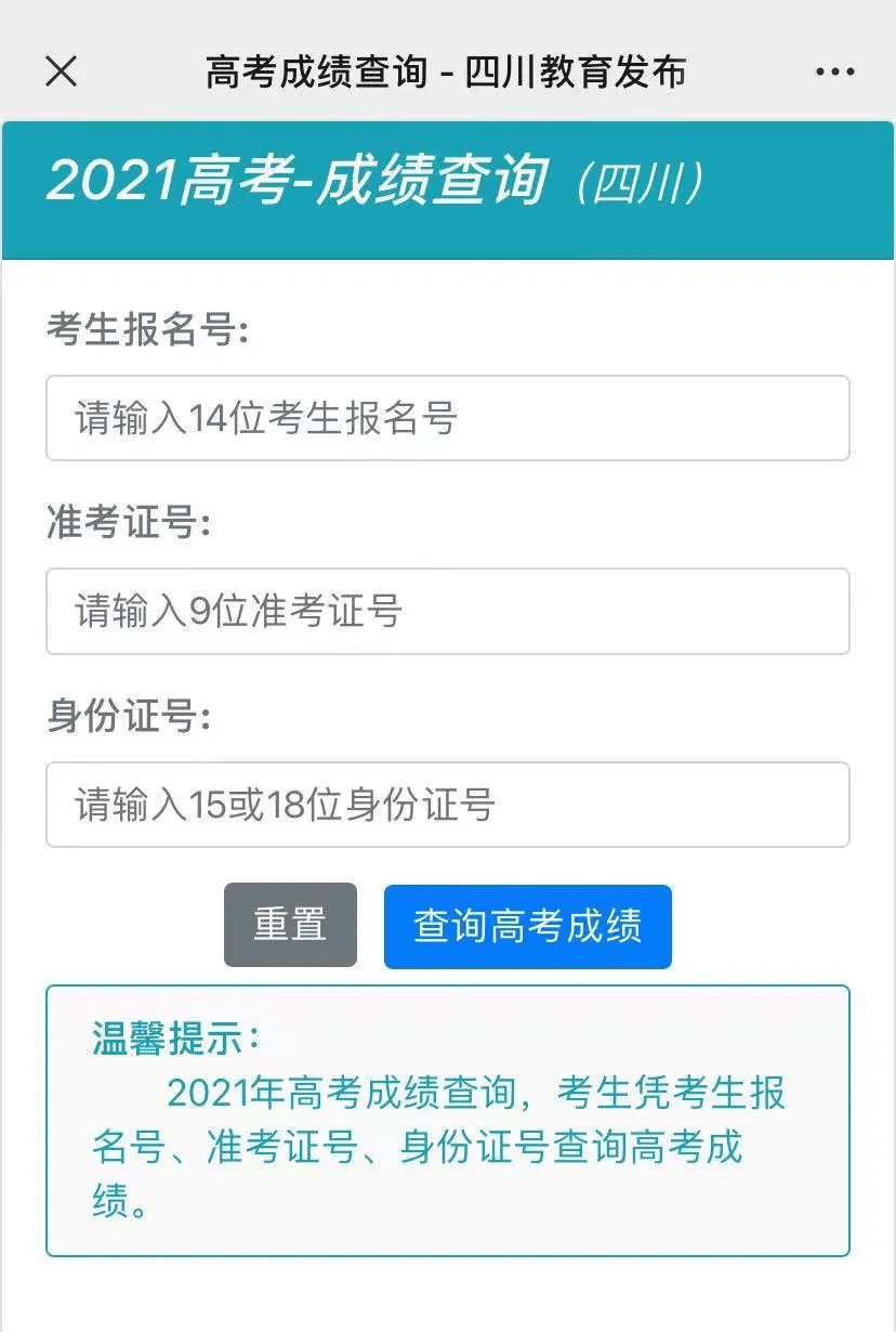 高考个人成绩查询入口_个人高考成绩查询系统入口官网_高考查成绩网页